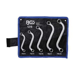 BGS 1216 Doppel-Ringschlüssel-Satz | S-Form | SW 10...