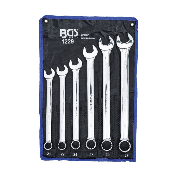 BGS 1229 Maul-Ringschlüssel-Satz | extra lang | SW 21 - 32 mm | 6-tlg.