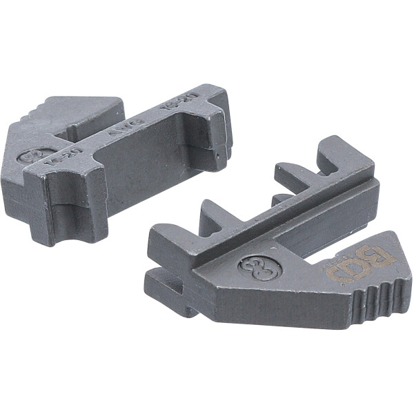 BGS 1410-C3 Crimpbacken für abgewinkelte, nichtisolierte Stecker | für Art. 1410, 1411, 1412