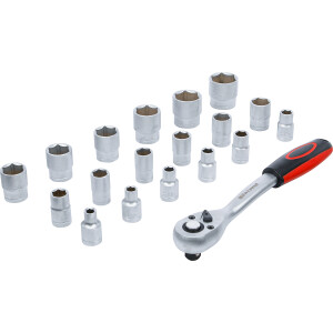 BGS Diy 15110 Steckschlüssel-Satz | Antrieb 12,5 mm...
