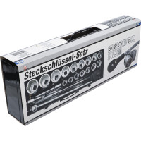 BGS Diy 15113 Steckschlüssel-Satz | Antrieb 20 mm (3/4") | SW 19 - 50 mm | 20-tlg.