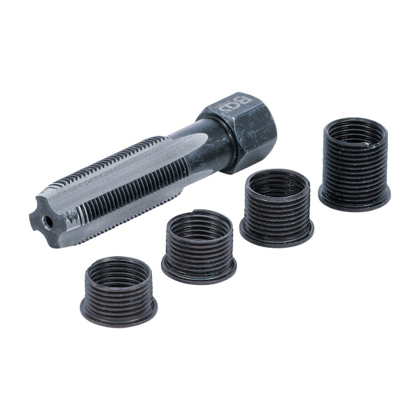 BGS 152 Reparatursatz für Zündkerzengewinde | M14 x 1,25 mm | 5-tlg.