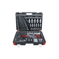 BGS Diy 15216 Steckschlüssel-Satz | Antrieb 6,3 mm (1/4") / 10 mm (3/8") / 12,5 mm (1/2") | 216-tlg.