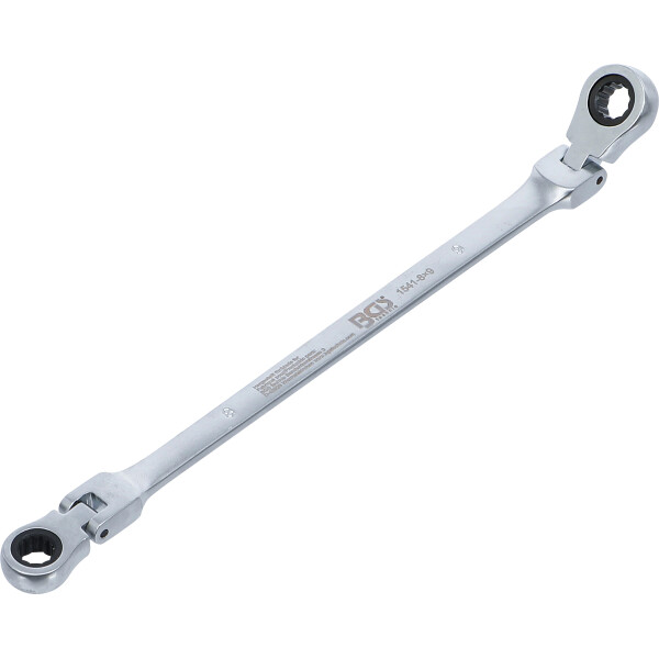 BGS 1541-8X9 Doppel-Ratschen-Gelenkschlüssel | SW 8 x 9 mm