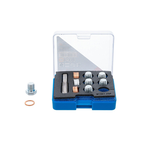 BGS 168 Reparatursatz für Öl-Ablass-Gewinde | M13 x 1,25 mm