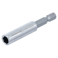 BGS 1727 Magnetischer Bithalter, extra stark | Abtrieb Außensechskant 6,3 mm (1/4") | 60 mm