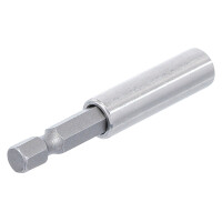 BGS 1727 Magnetischer Bithalter, extra stark | Abtrieb Außensechskant 6,3 mm (1/4") | 60 mm