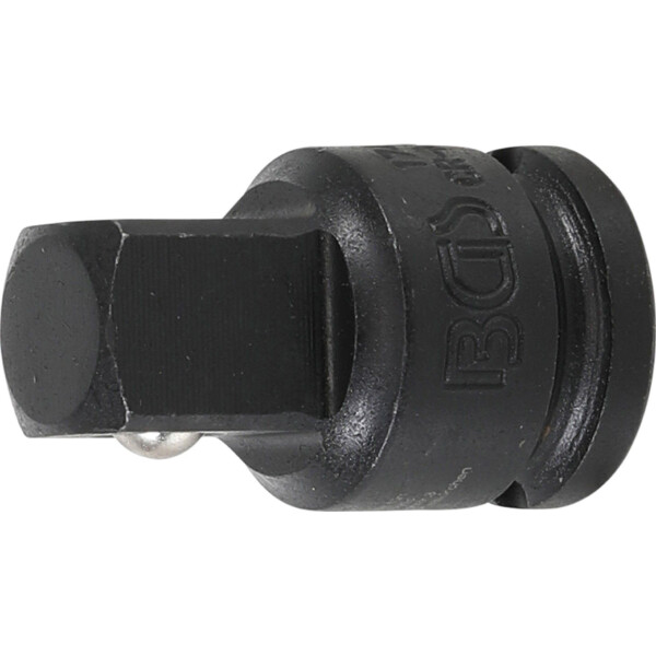 BGS 174 Kraft-Steckschlüssel-Adapter | Innenvierkant 10 mm (3/8") - Außenvierkant 12,5 mm (1/2")