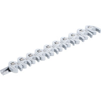 BGS 1756 Hahnenfußschlüssel-Satz | Antrieb Innenvierkant 10 mm (3/8") | SW 10 - 19 mm | 10-tlg.