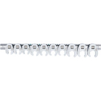 BGS 1756 Hahnenfußschlüssel-Satz | Antrieb Innenvierkant 10 mm (3/8") | SW 10 - 19 mm | 10-tlg.