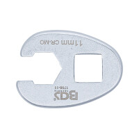 BGS 1756-11 Hahnenfußschlüssel | Antrieb Innenvierkant 10 mm (3/8") | SW 11 mm