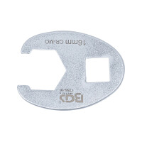 BGS 1756-16 Hahnenfußschlüssel | Antrieb Innenvierkant 10 mm (3/8") | SW 16 mm
