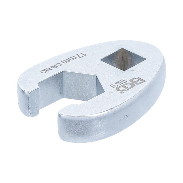 BGS 1756-17 Hahnenfußschlüssel | Antrieb Innenvierkant 10 mm (3/8") | SW 17 mm