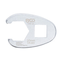 BGS 1757-20 Hahnenfußschlüssel | Antrieb Innenvierkant 12,5 mm (1/2") | SW 20 mm