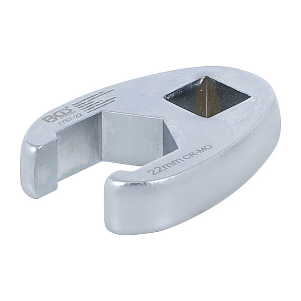 BGS 1757-22 Hahnenfußschlüssel | Antrieb Innenvierkant 12,5 mm (1/2") | SW 22 mm