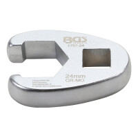 BGS 1757-24 Hahnenfußschlüssel | Antrieb Innenvierkant 12,5 mm (1/2") | SW 24 mm