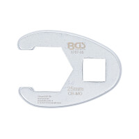 BGS 1757-25 Hahnenfußschlüssel | Antrieb Innenvierkant 12,5 mm (1/2") | SW 25 mm