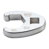 BGS 1757-28 Hahnenfußschlüssel | Antrieb Innenvierkant 12,5 mm (1/2") | SW 28 mm