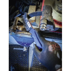 BGS 1793 Bremssattelbürste | gebogen | 230 mm