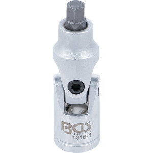 BGS 1818-1 Gelenk-Einsatz | Antrieb 10 mm (3/8") | Innensechskant 7 mm