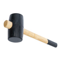 BGS Diy 1862 Gummihammer | Kopf-Ø 64 mm | 600 g