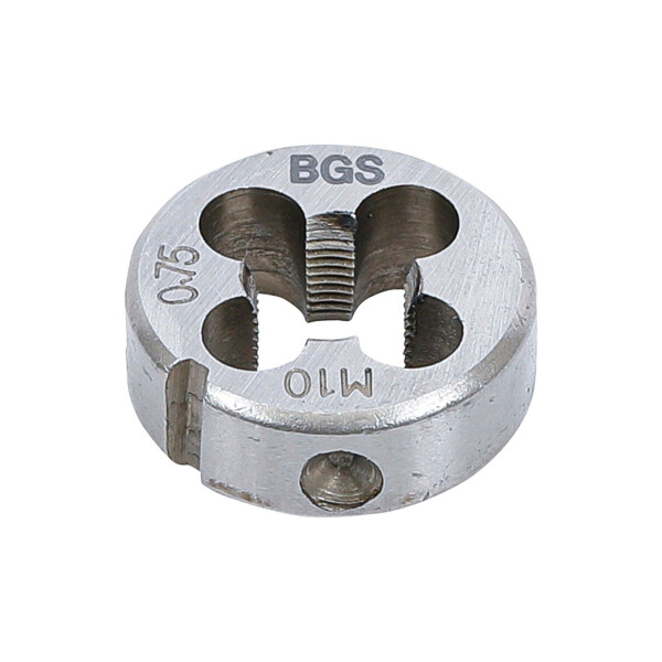 BGS 1900-M10X0.75-S Gewindeschneideisen | M10 x 0,75 x 25 mm