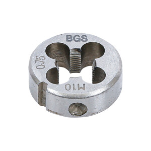 BGS 1900-M10X0.75-S Gewindeschneideisen | M10 x 0,75 x 25 mm