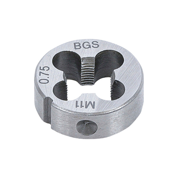 BGS 1900-M11X0.75-S Gewindeschneideisen | M11 x 0,75 x 25 mm