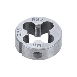 BGS 1900-M11X0.75-S Gewindeschneideisen | M11 x 0,75 x 25 mm