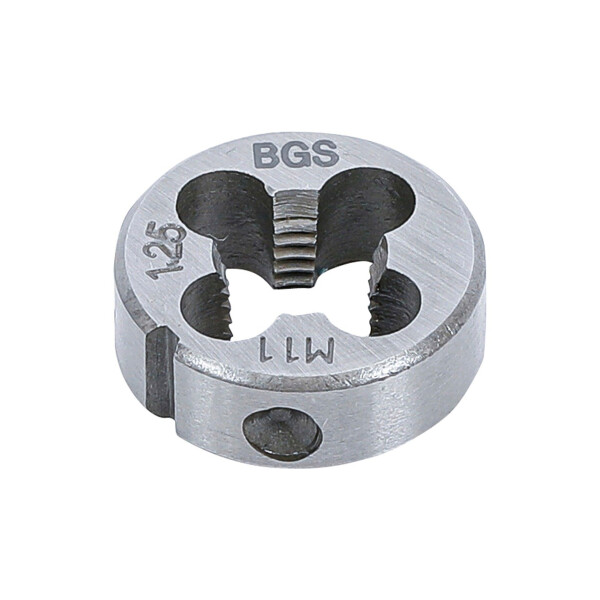 BGS 1900-M11X1.25-S Gewindeschneideisen | M11 x 1,25 x 25 mm