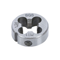 BGS 1900-M11X1.25-S Gewindeschneideisen | M11 x 1,25 x 25 mm
