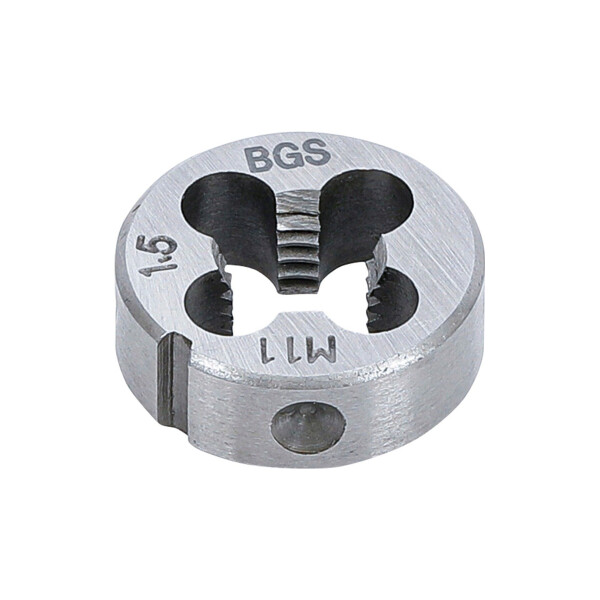 BGS 1900-M11X1.5-S Gewindeschneideisen | M11 x 1,5 x 25 mm