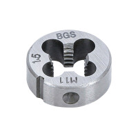 BGS 1900-M11X1.5-S Gewindeschneideisen | M11 x 1,5 x 25 mm
