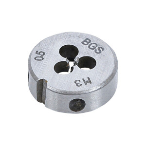 BGS 1900-M3X0.5-S Gewindeschneideisen | M3 x 0,5 x 25 mm