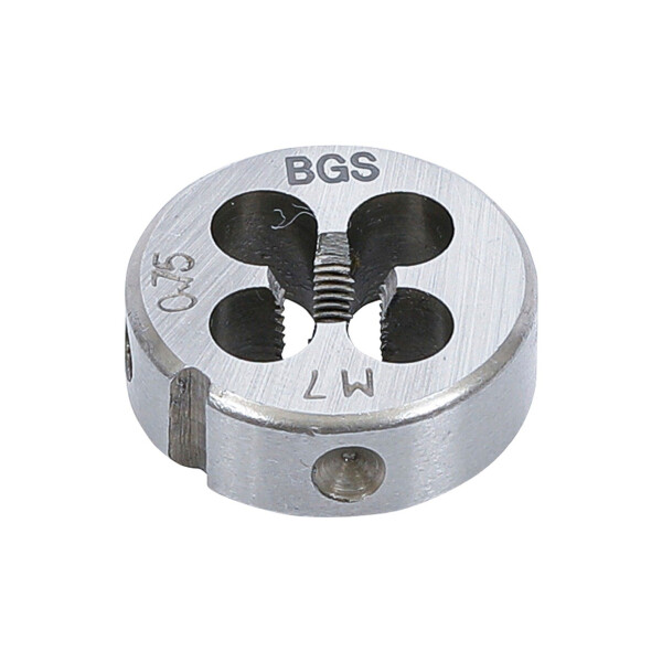 BGS 1900-M7X0.75-S Gewindeschneideisen | M7 x 0,75 x 25 mm