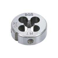 BGS 1900-M7X0.75-S Gewindeschneideisen | M7 x 0,75 x 25 mm