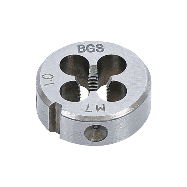 BGS 1900-M7X1.0-S Gewindeschneideisen | M7 x 1,0 x 25 mm
