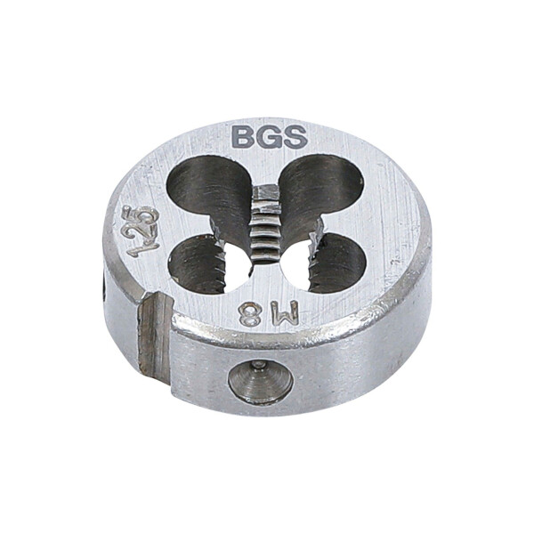 BGS 1900-M8X1.25-S Gewindeschneideisen | M8 x 1,25 x 25 mm