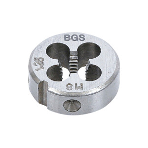 BGS 1900-M8X1.25-S Gewindeschneideisen | M8 x 1,25 x 25 mm