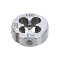 BGS 1900-M8X1.25-S Gewindeschneideisen | M8 x 1,25 x 25 mm