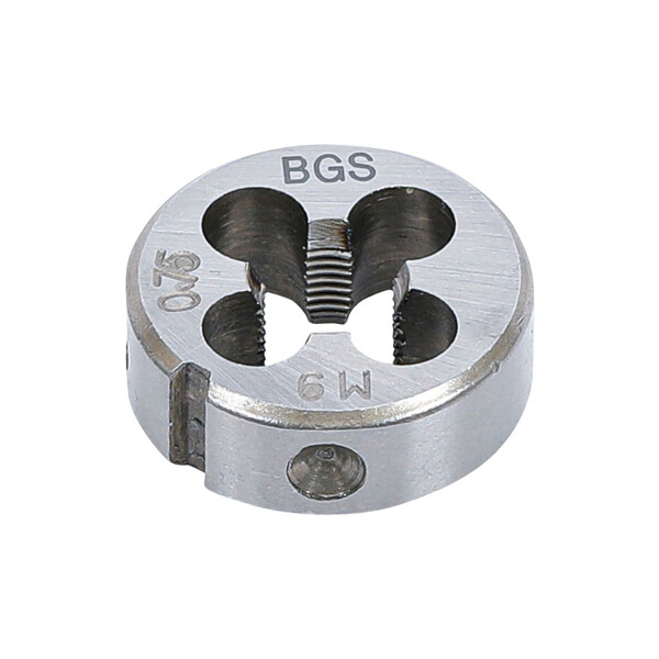BGS 1900-M9X0.75-S Gewindeschneideisen | M9 x 0,75 x 25 mm