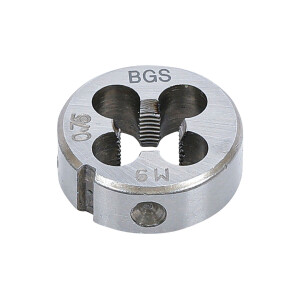 BGS 1900-M9X0.75-S Gewindeschneideisen | M9 x 0,75 x 25 mm