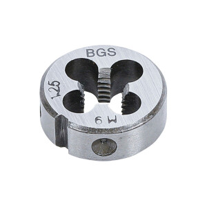 BGS 1900-M9X1.25-S Gewindeschneideisen | M9 x 1,25 x 25 mm