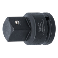 BGS 195 Kraft-Steckschlüssel-Adapter | Innenvierkant 20 mm (3/4") - Außenvierkant 25 mm (1")