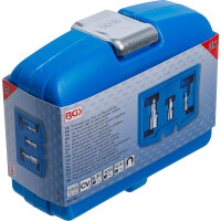 BGS 198 Verlängerungs-Satz mit Magnethalter | 6,3 mm (1/4") / 10 mm (3/8") / 12,5 mm (1/2") | 3-tlg.