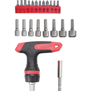 BGS Diy 20122 Bit-/Steckschlüssel-Einsatz-Satz | mit...
