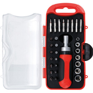 BGS Diy 20130 Bit-/Steckschlüssel-Einsatz-Satz | mit...