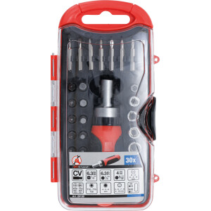 BGS Diy 20130 Bit-/Steckschlüssel-Einsatz-Satz | mit...