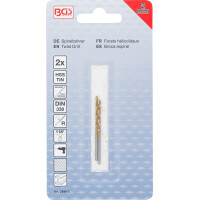BGS 2040-2 Spiralbohrer | HSS-G | titan-nitriert | 2,0 mm | 2-tlg.