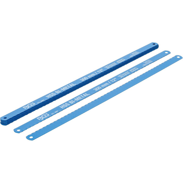 BGS 2061 Metallsägeblätter | HSS flexibel | 13 x 300 mm | 10-tlg.